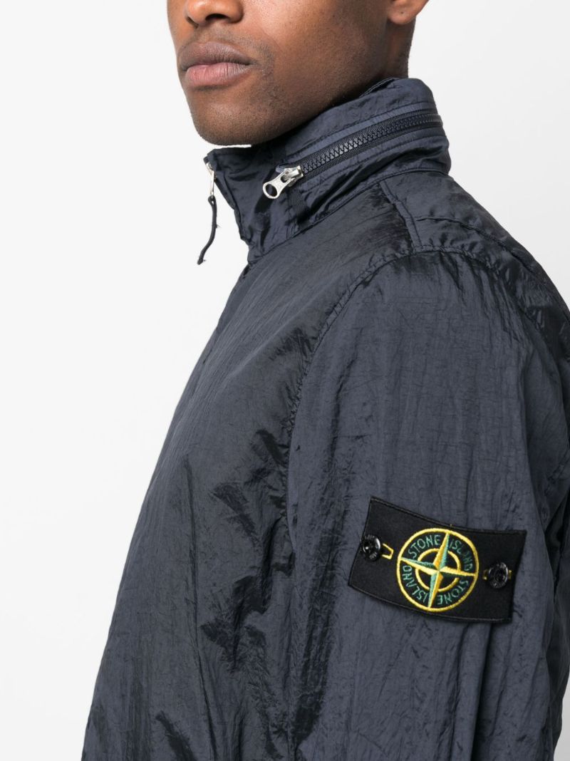 Navy Compass Patch Jacket