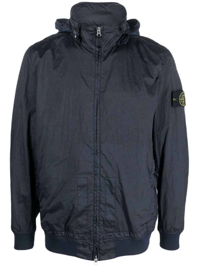 Navy Compass Patch Jacket