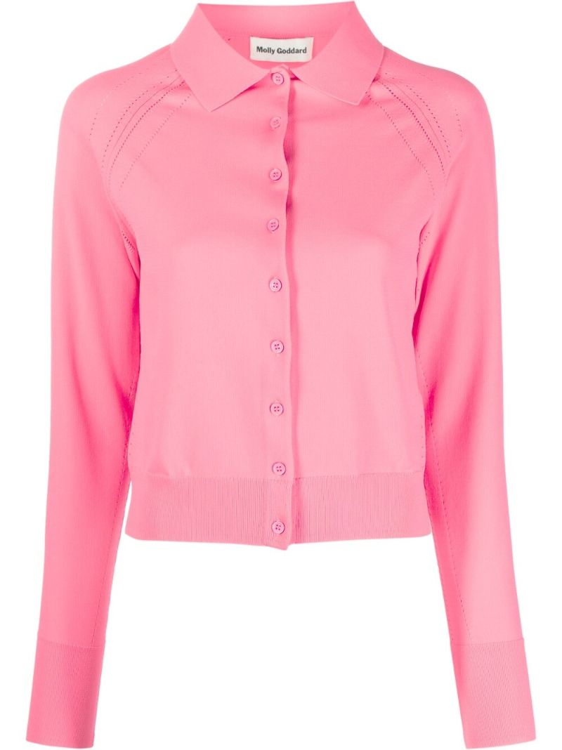 Pink Knit Cardigan