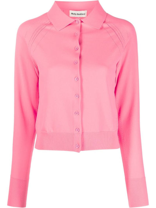 Pink Knit Cardigan