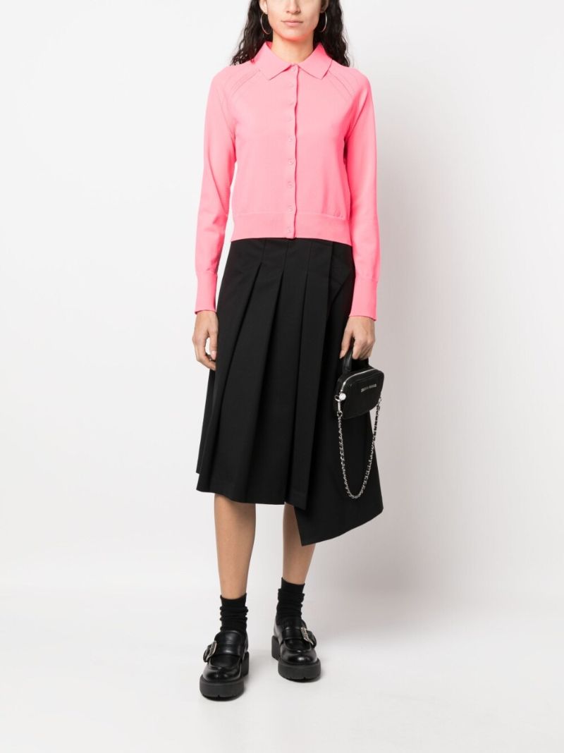 Pink Knit Cardigan
