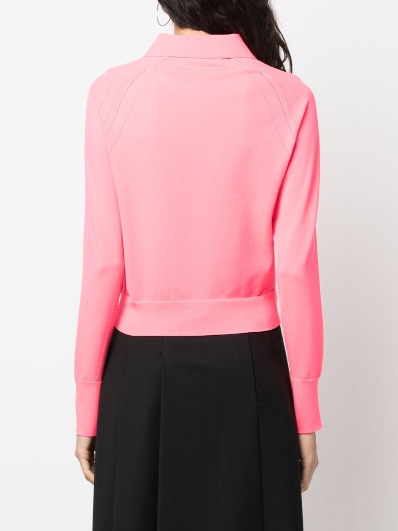 Pink Knit Cardigan