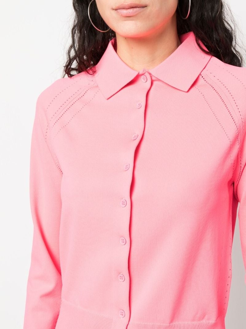 Pink Knit Cardigan