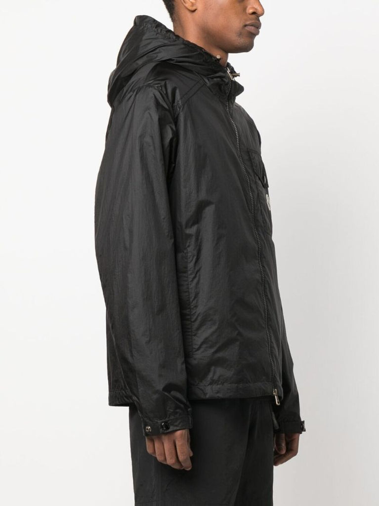 Black Samakar Windbreaker Jacket