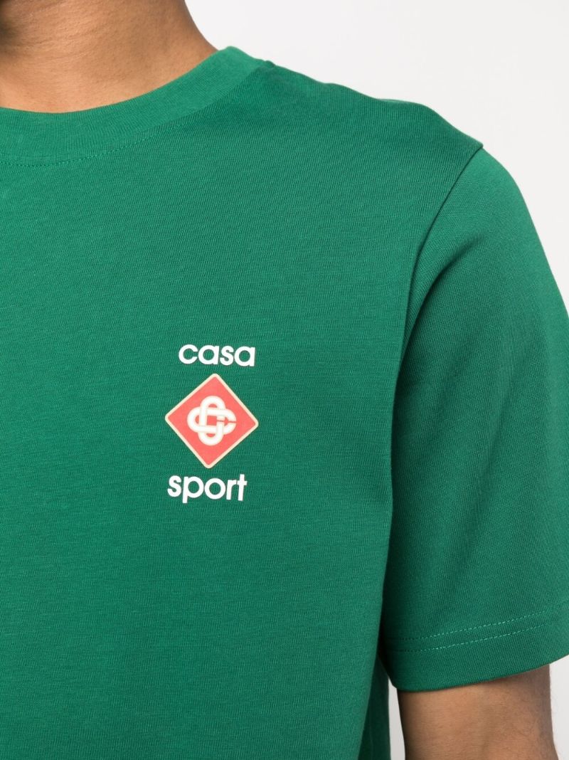 Green Casa Sport Logo T-shirt
