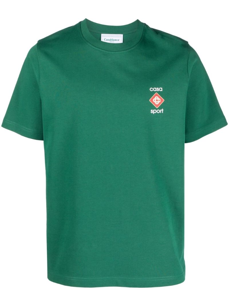 Green Casa Sport Logo T-shirt