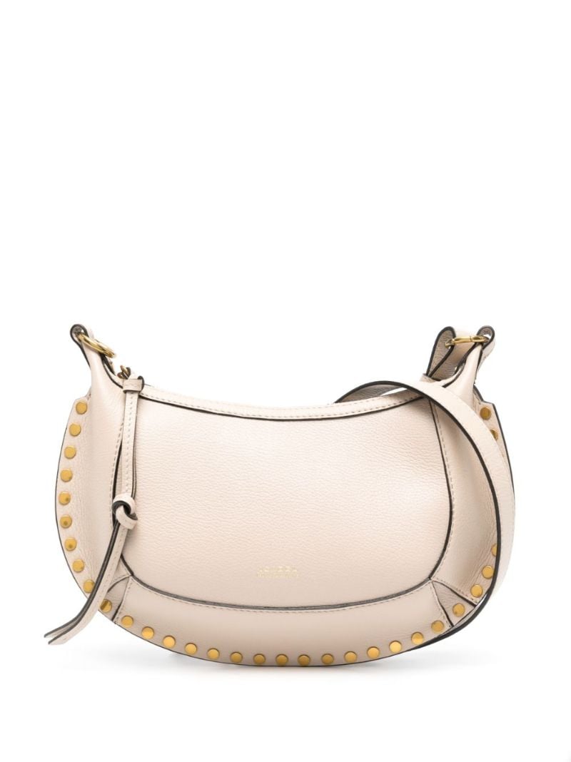 Neutral Oskan Moon Leather Shoulder Bag