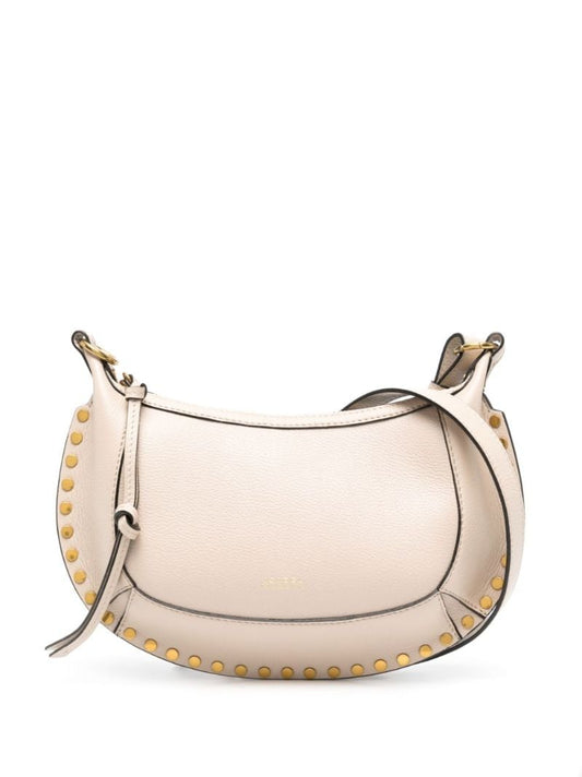 Neutral Oskan Moon Leather Shoulder Bag