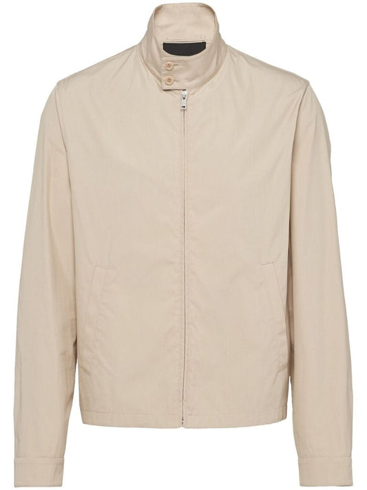 Neutral Triangle Logo Zip-up Jacket