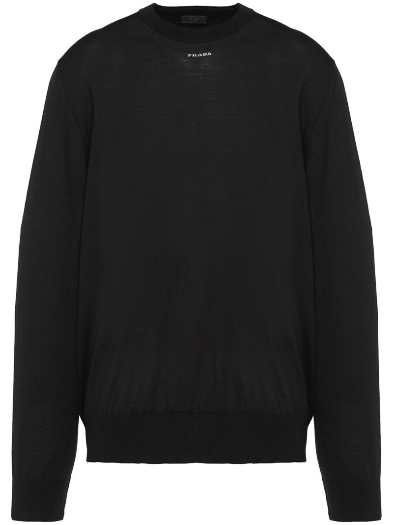 Black Wool Sweater