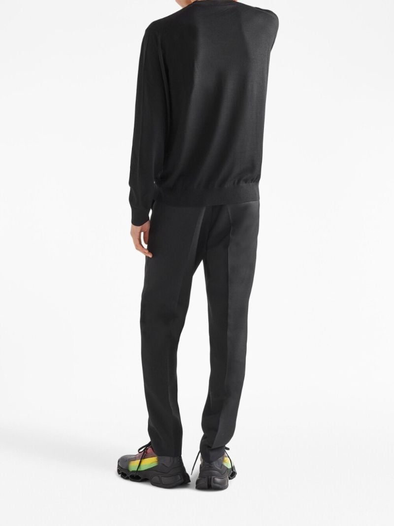 Black Wool Sweater