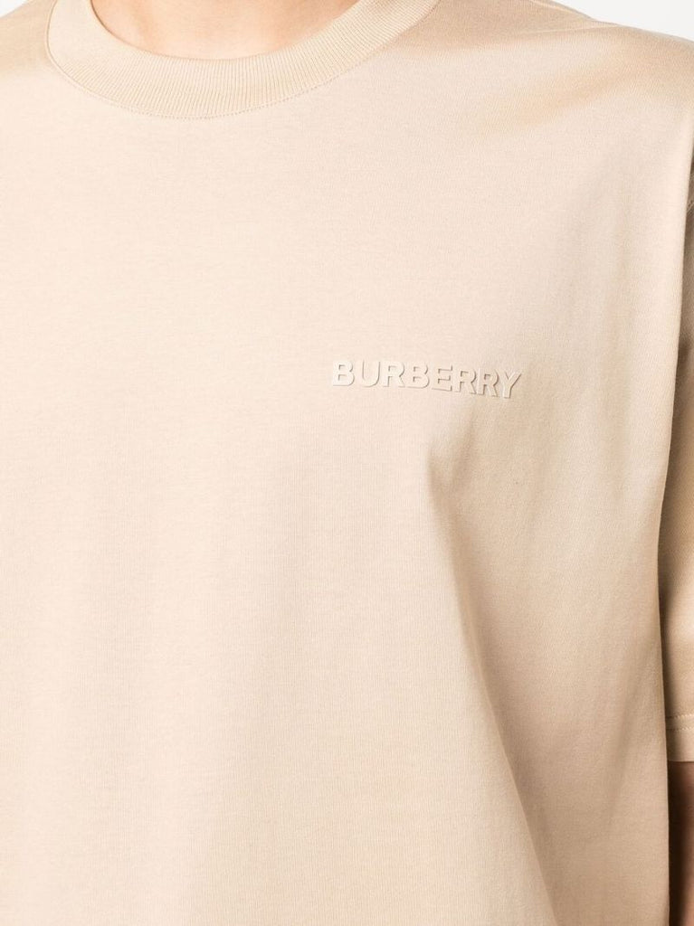 Beige Tonal Logo T-shirt