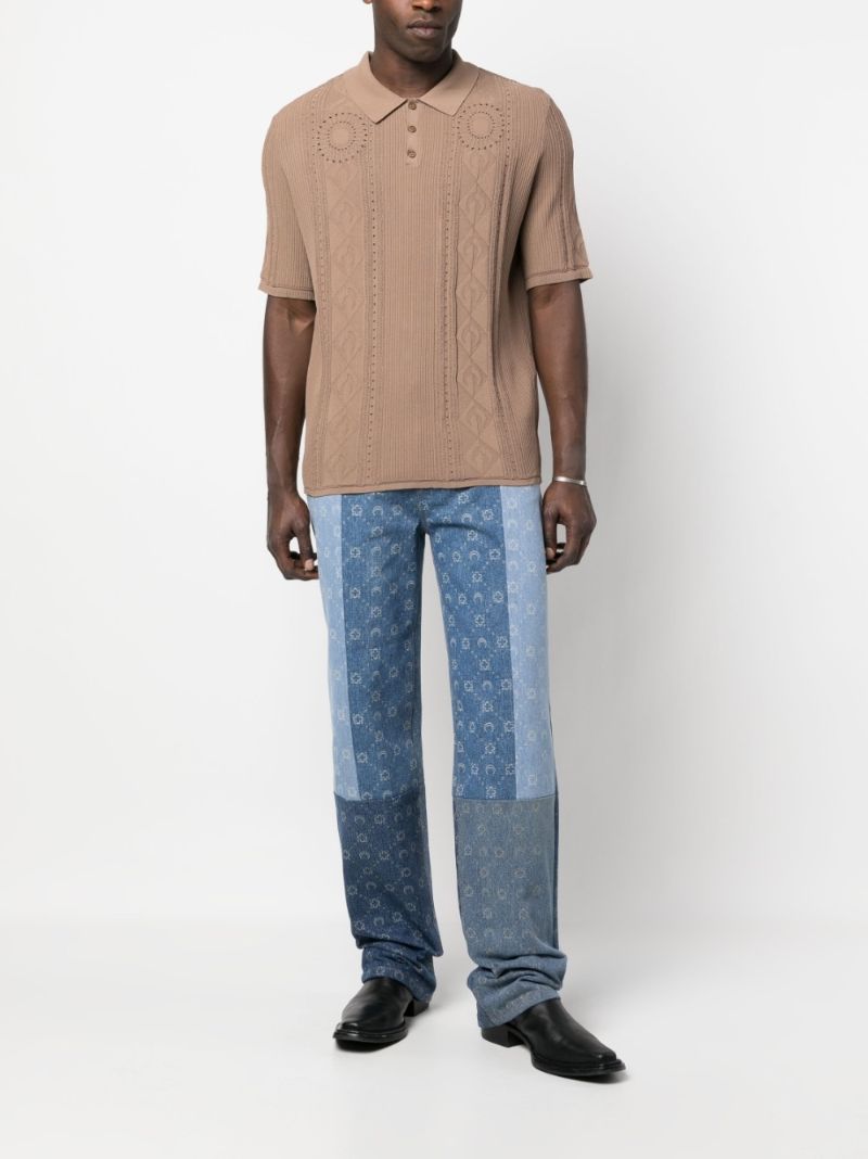 Neutral Moon Diamant Polo Shirt