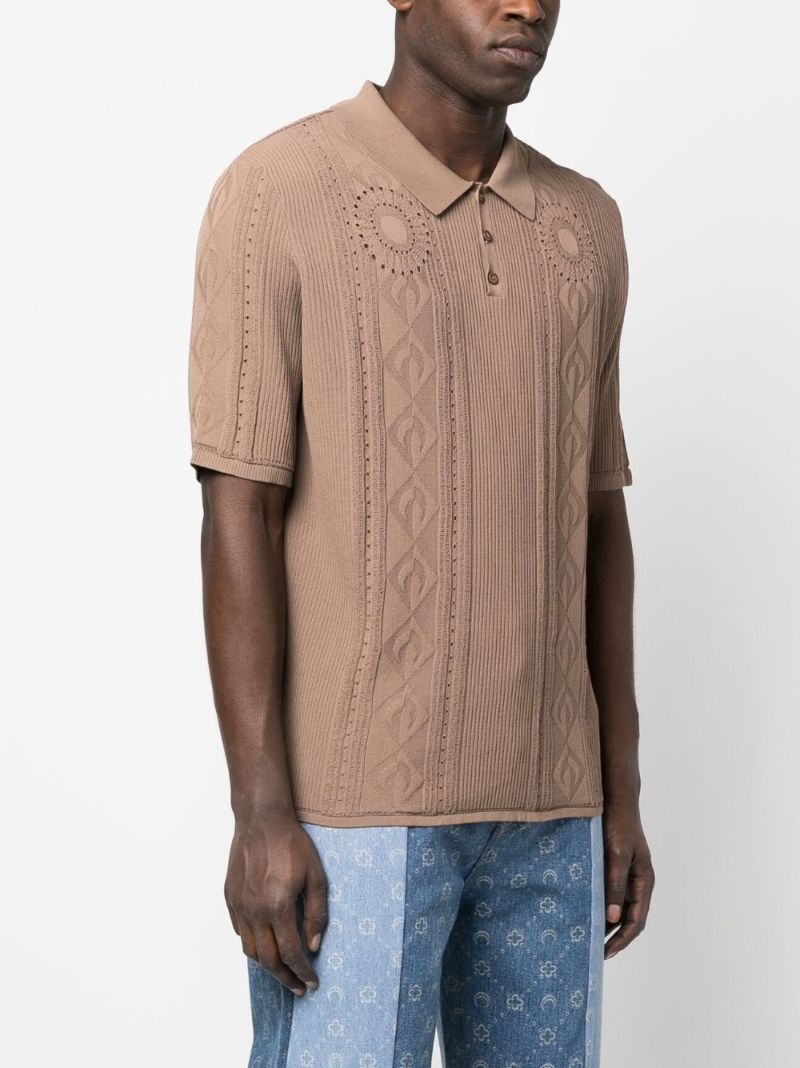 Neutral Moon Diamant Polo Shirt