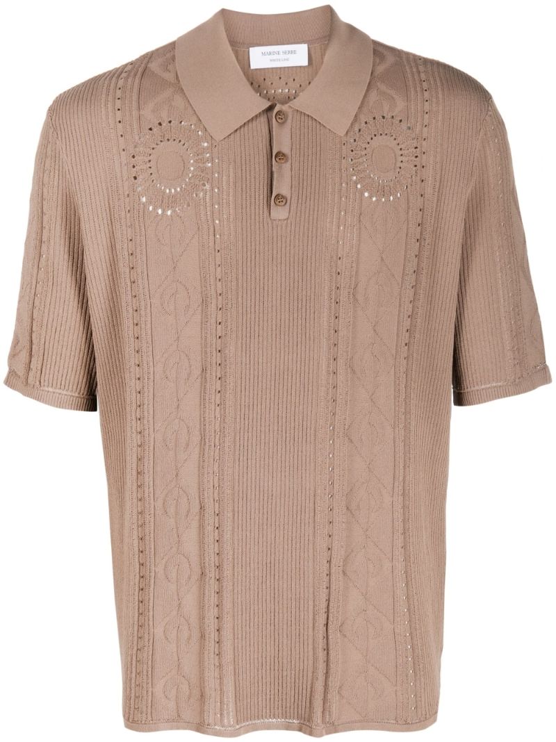 Neutral Moon Diamant Polo Shirt