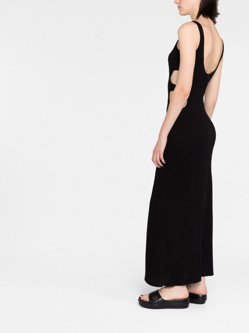 Black Cut-out Maxi Dress