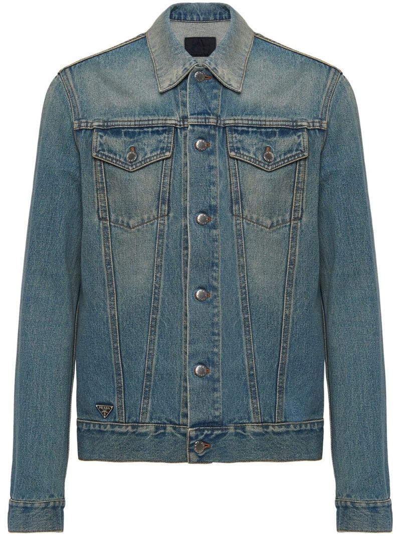 Blue Stonewashed Denim Jacket
