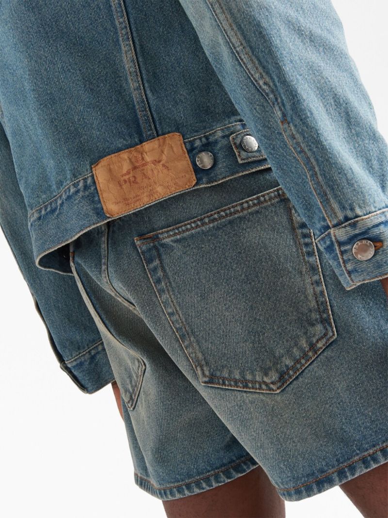 Blue Stonewashed Denim Jacket