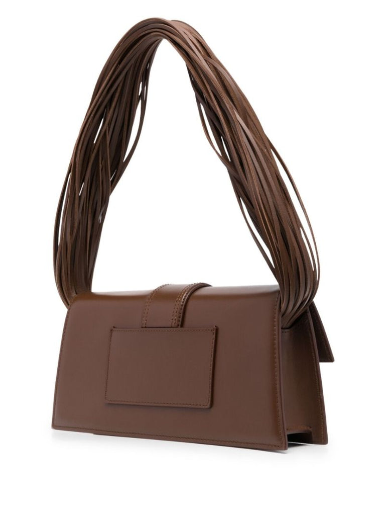 Brown Le Bambino Long Ficiu Shoulder Bag