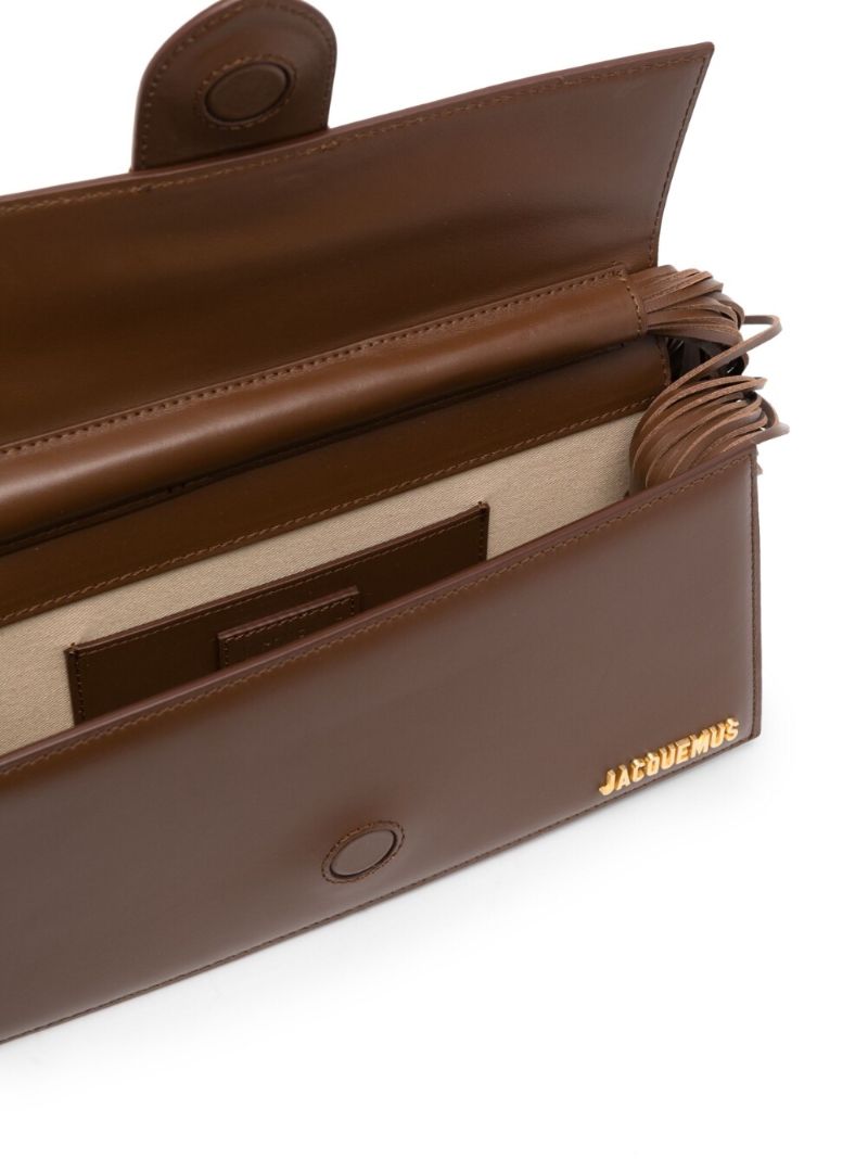 Brown Le Bambino Long Ficiu Shoulder Bag