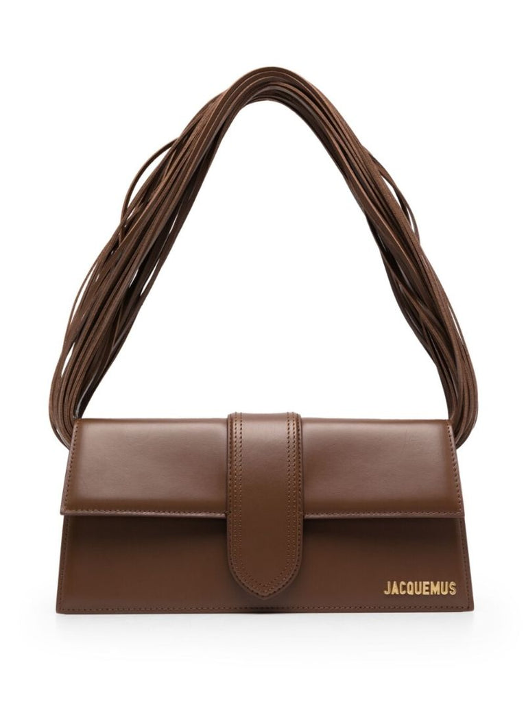 Brown Le Bambino Long Ficiu Shoulder Bag