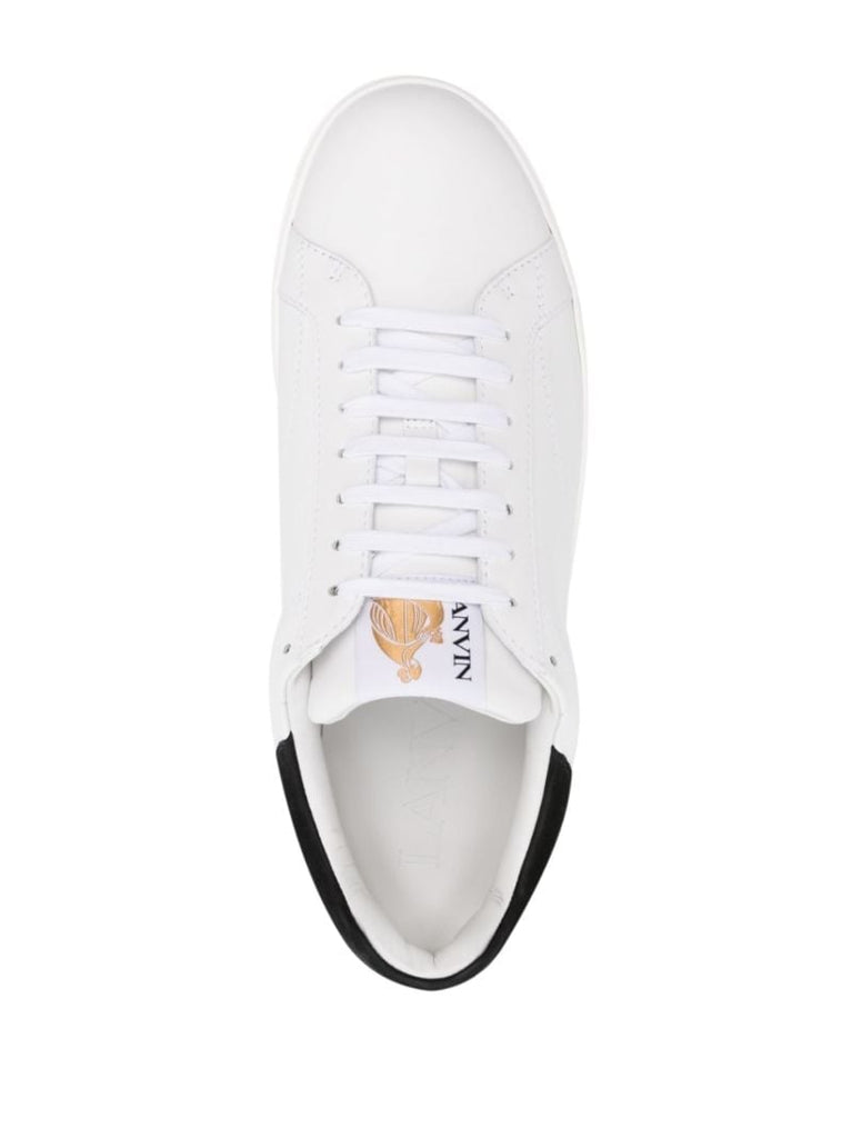 White Ddb0 Leather Sneakers