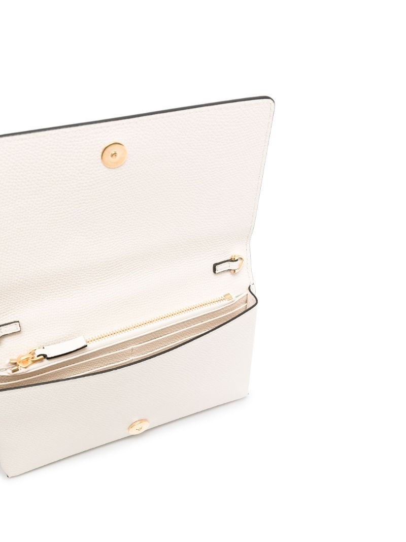 Neutral Vlogo Signature Leather Wallet-on-chain