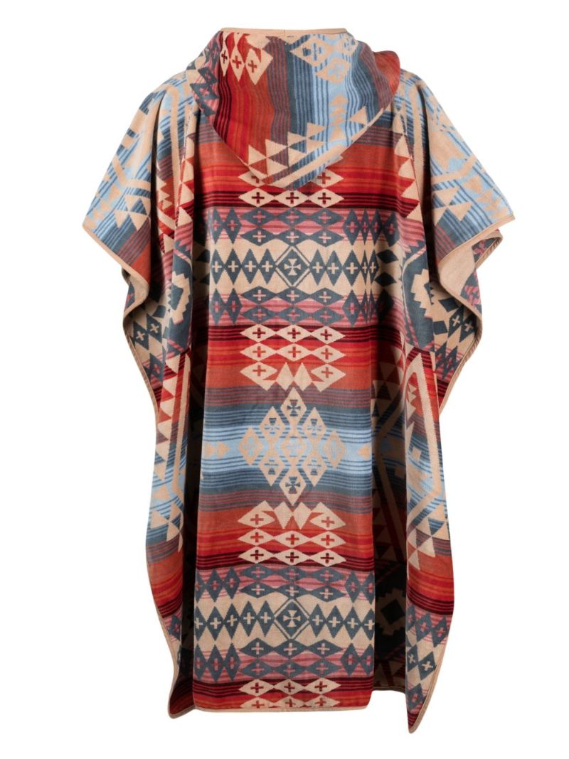 Red Harding Hooded Towel