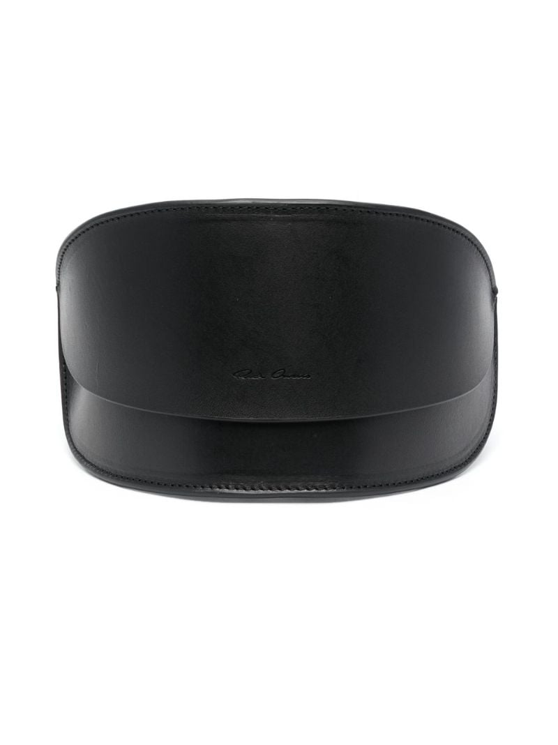 Black Kriester Shield-frame Sunglasses