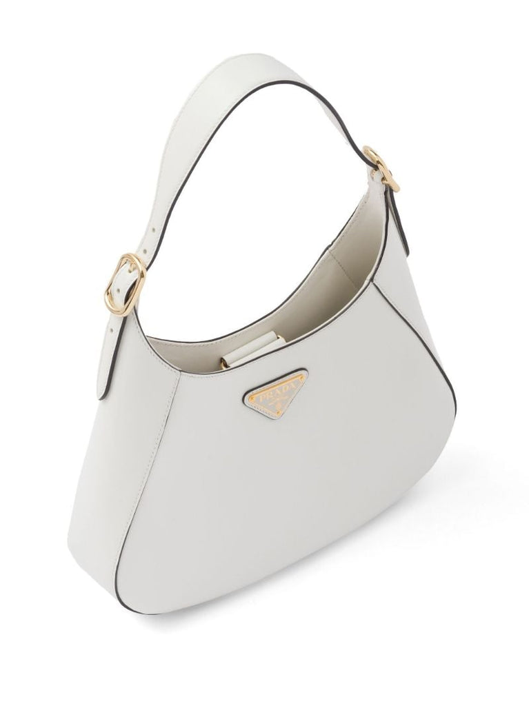 White Leather Shoulder Bag