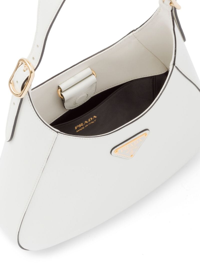 White Leather Shoulder Bag
