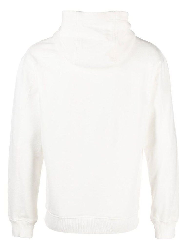 White Tennis Club Embroidered Hoodie