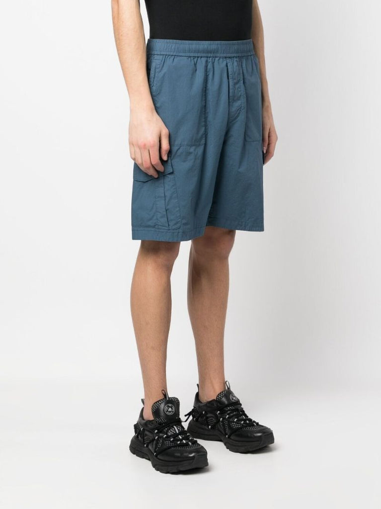 Blue Compass Patch Cargo Shorts