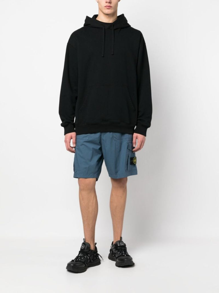 Blue Compass Patch Cargo Shorts