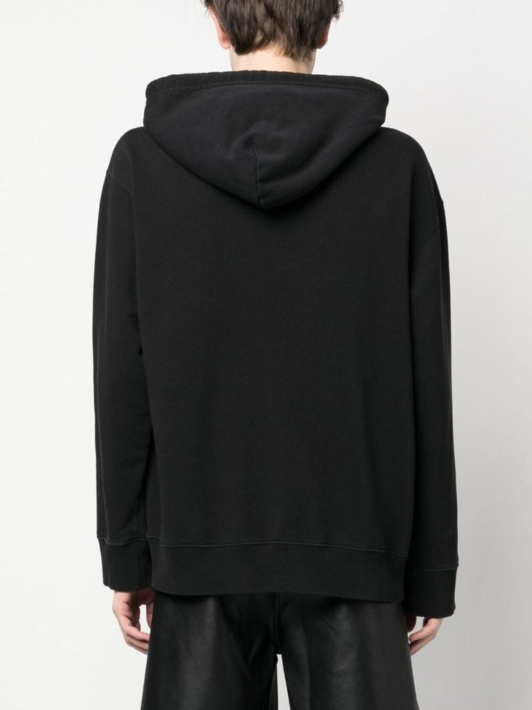 Black Numbers Logo Hoodie