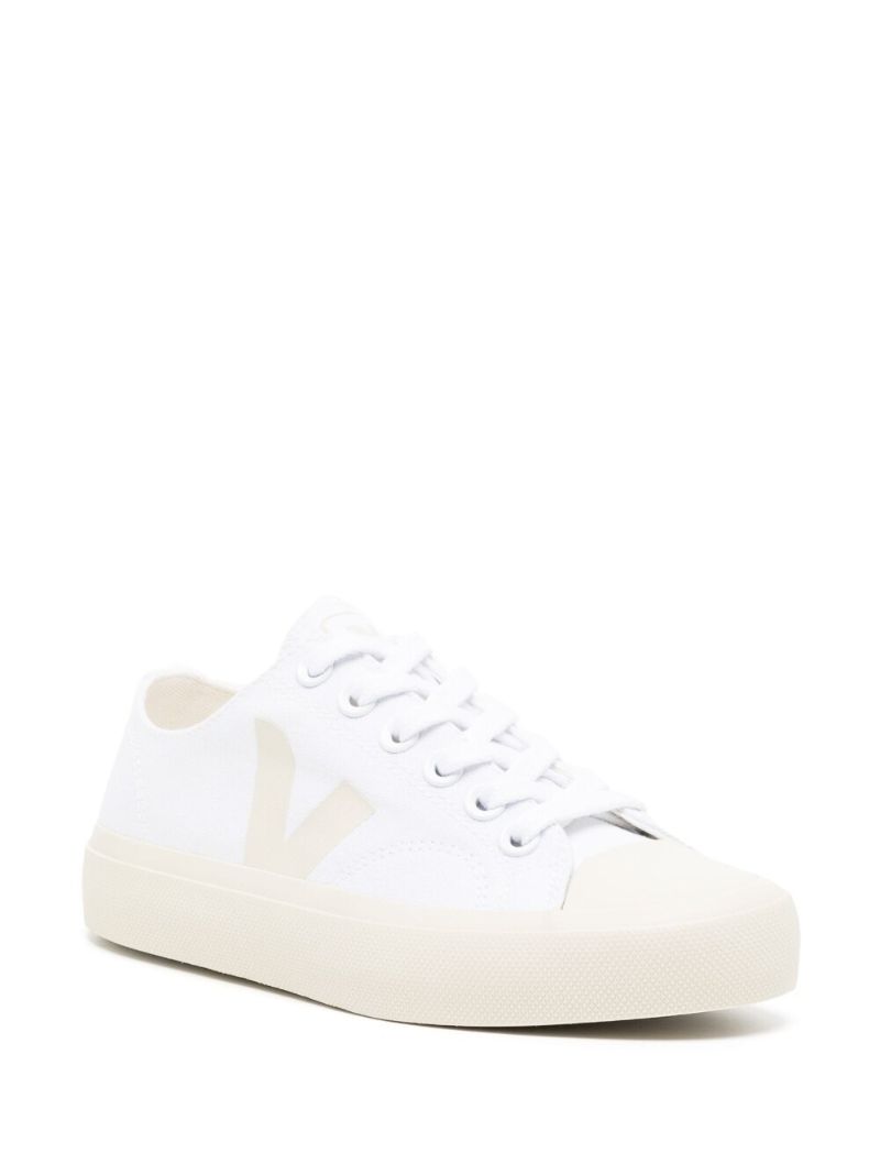 White Wata Ii Pierre Canvas Sneakers