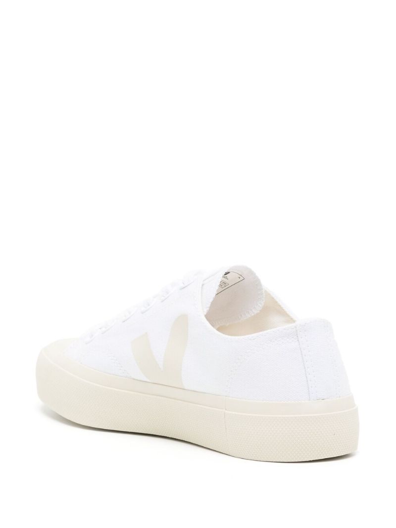 White Wata Ii Pierre Canvas Sneakers