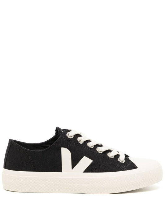 Black Wata Ii Pierre Canvas Sneakers