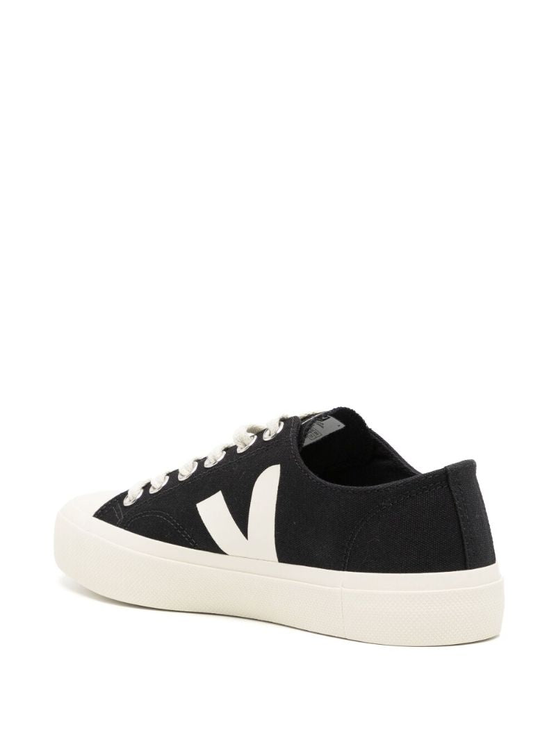 Black Wata Ii Pierre Canvas Sneakers