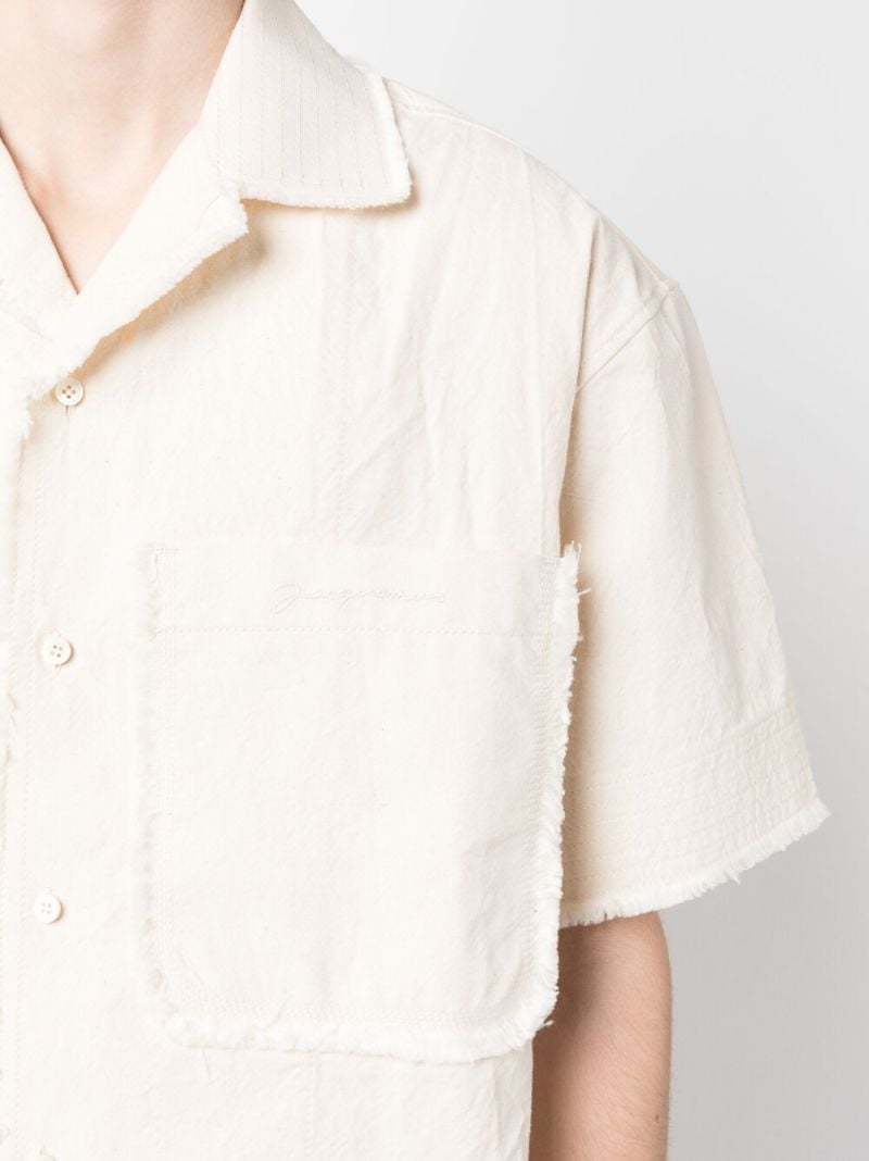 Off-white Artichaut Frayed Shirt