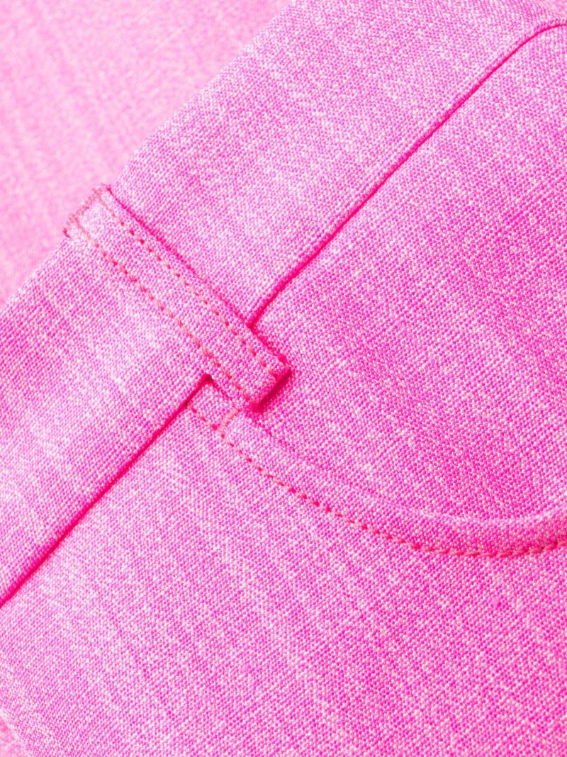 Pink Le Pantalon Sauge Flared Trousers