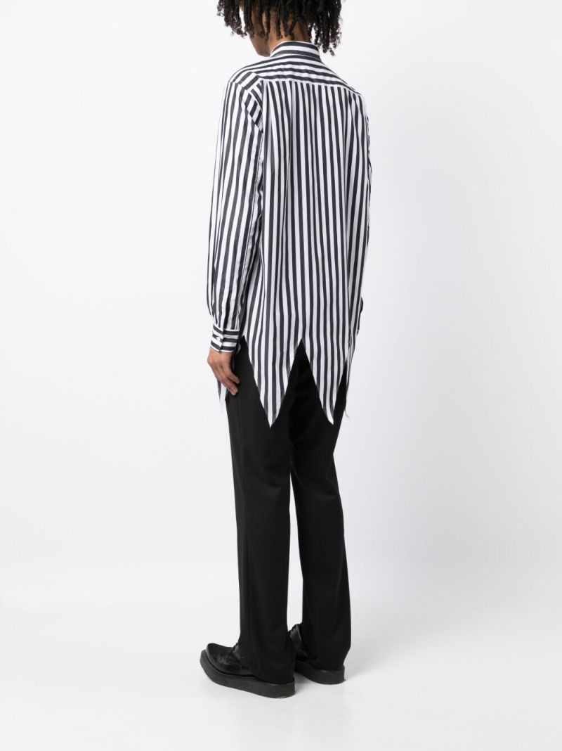 Black and White Striped Shirt