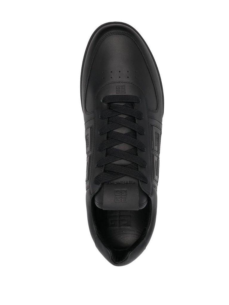 Black G4 Leather Sneakers