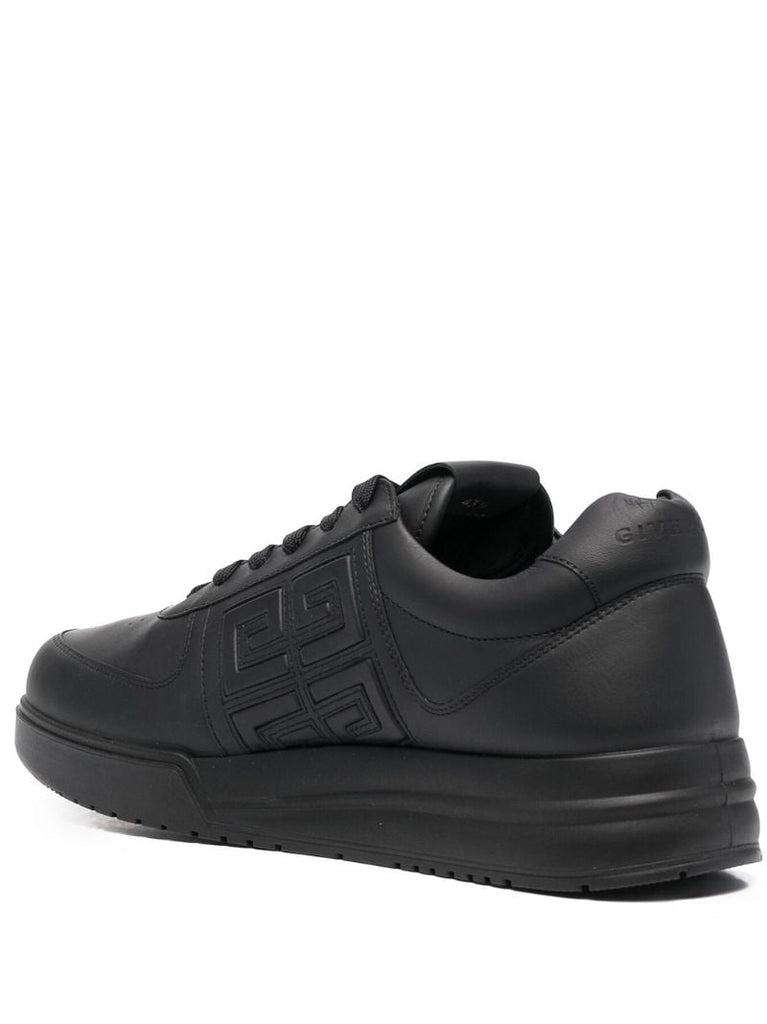 Black G4 Leather Sneakers