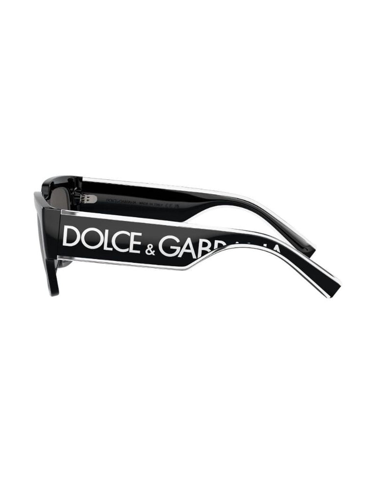 Black Dg Elastic Sunglasses