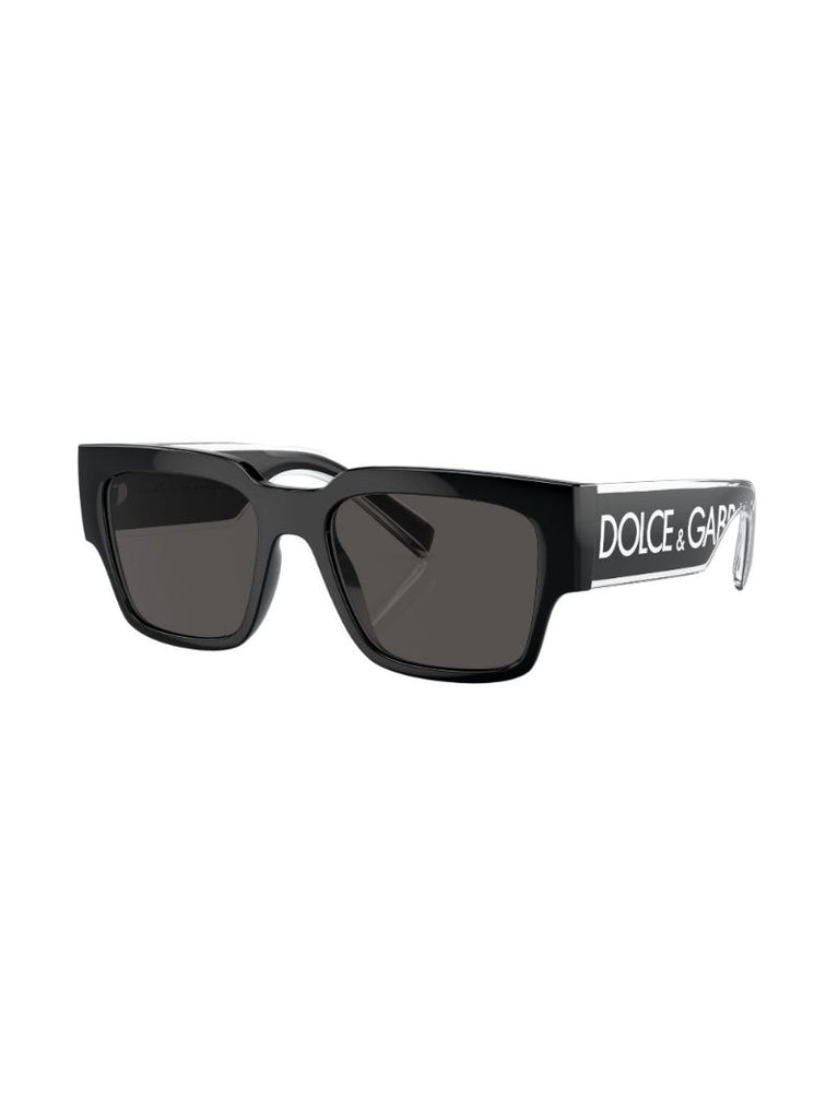 Black Dg Elastic Sunglasses