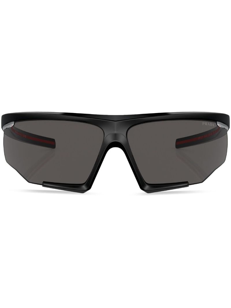Black Impavid Shield Sunglasses