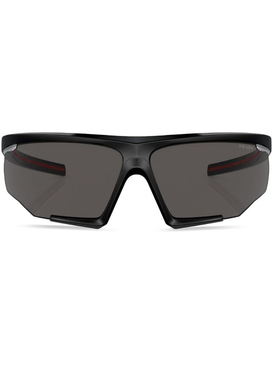 Black Impavid Shield Sunglasses