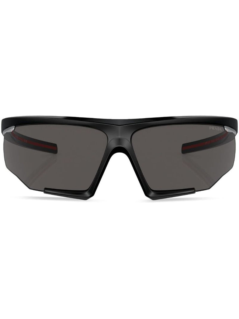 Black Impavid Shield Sunglasses