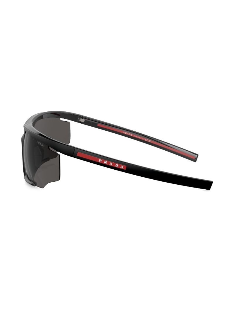 Black Impavid Shield Sunglasses